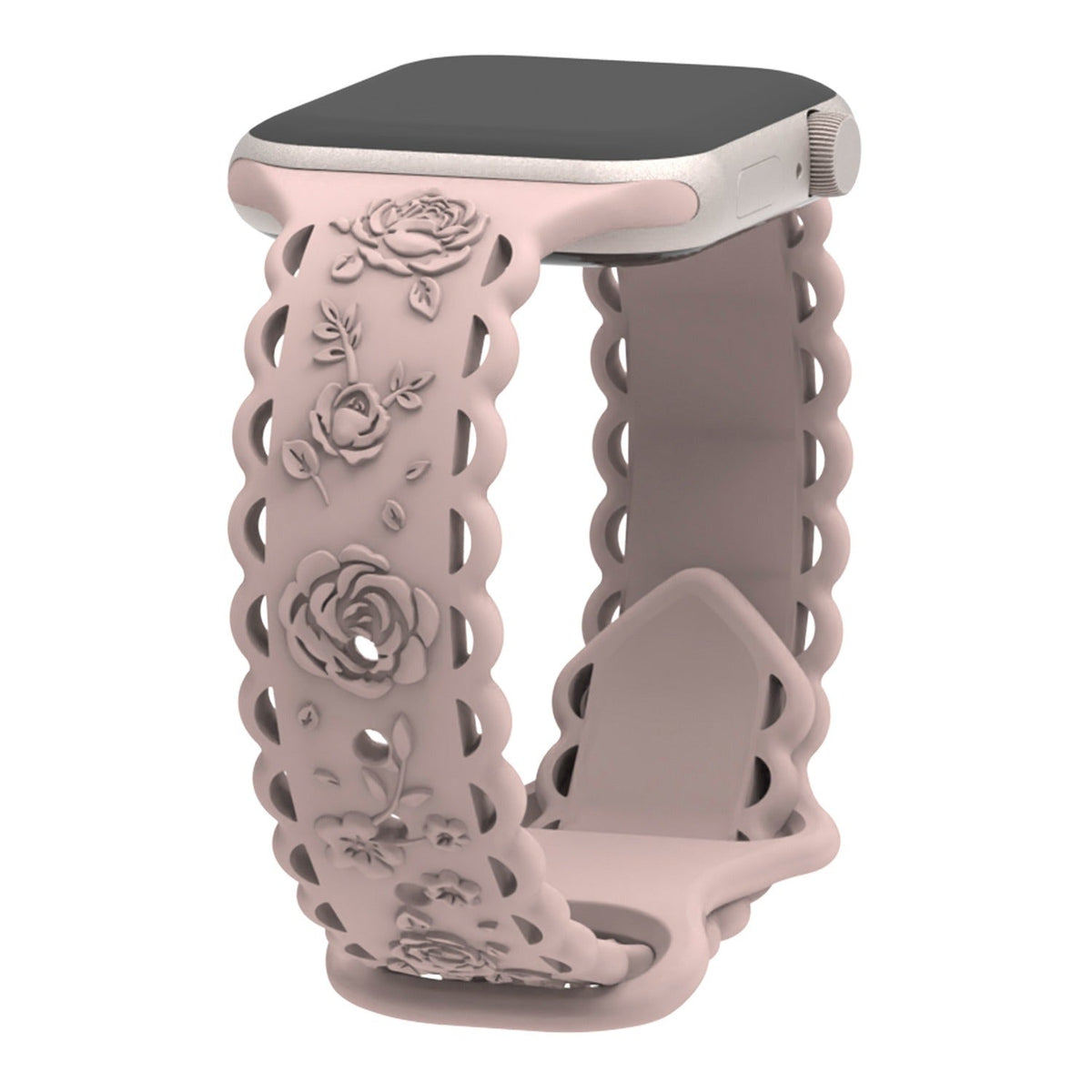Rose Silicone Band