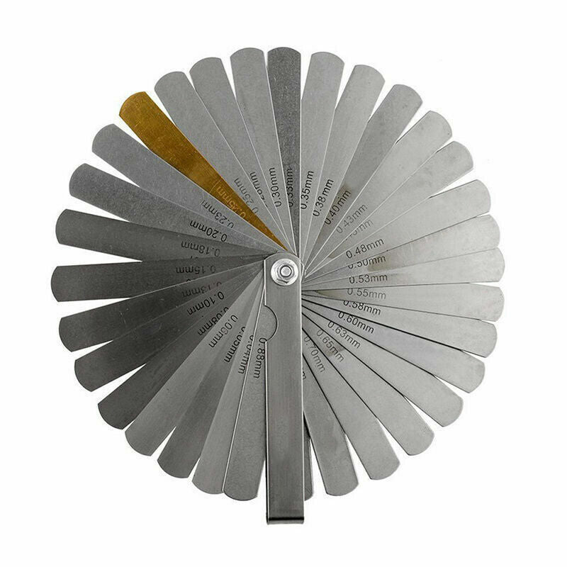 32 Blade Feeler Gauge Dual Reading Combination Feeler Gauge Metric & SAE US seller NEW