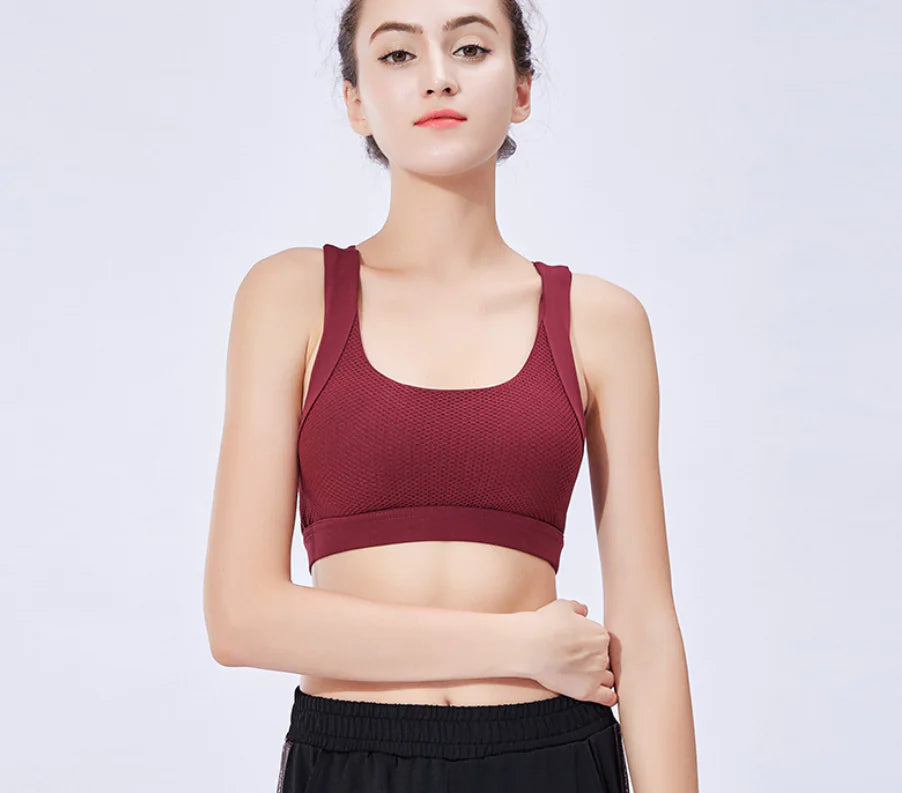 New Sports Bra for Yoga and Fitness with Support - Lingerie