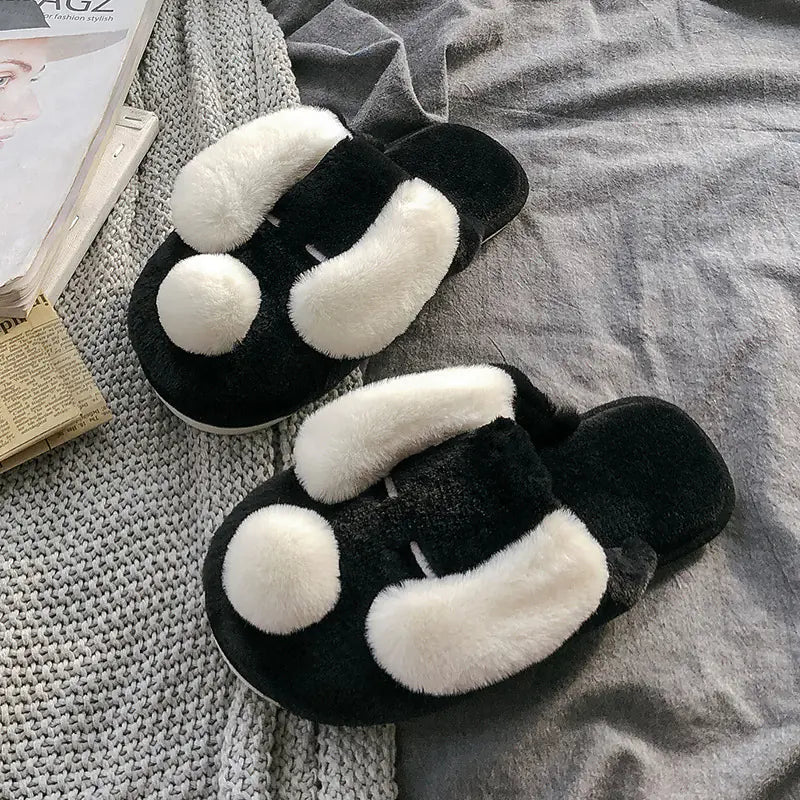 Cute Cartoon Cotton Slippers for Couples - Winter Style- 888