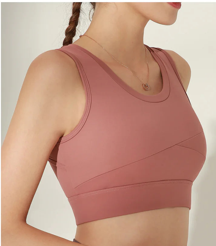 Women's Sports Bra for Running and Yoga, Shockproof - Lingerie