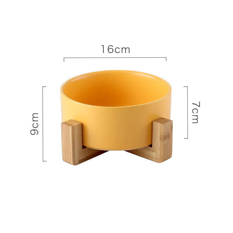 Non-Slip Ceramic Pet Drinking Bowl - 888