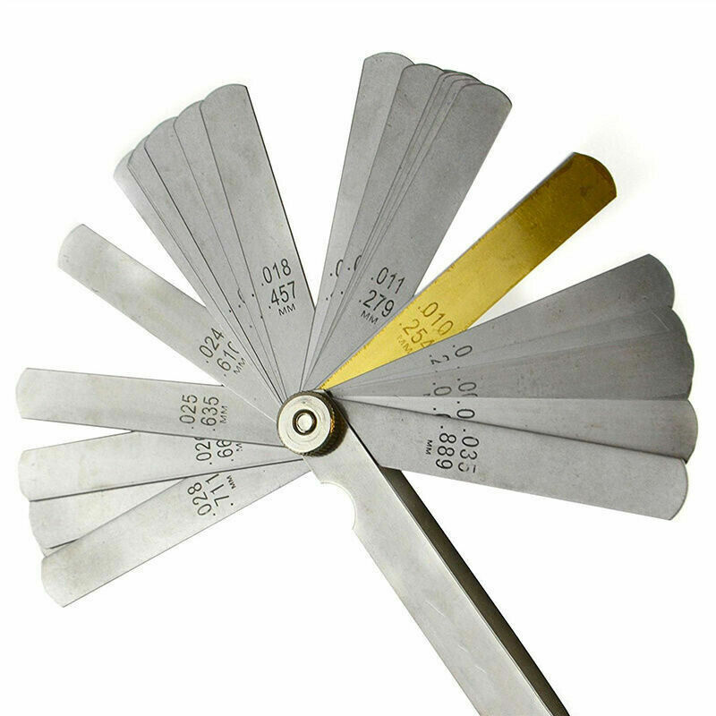 32 Blade Feeler Gauge Dual Reading Combination Feeler Gauge Metric & SAE US seller NEW
