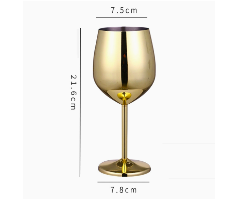 Stainless Steel Wine Glass - 888
