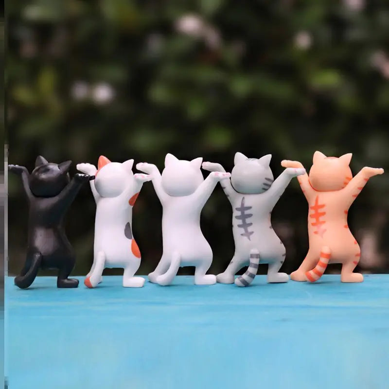 Handmade Dancing Cat Model - 888