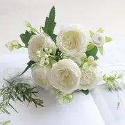 5 Heads Artificial Peony Simulation Flower Decoration