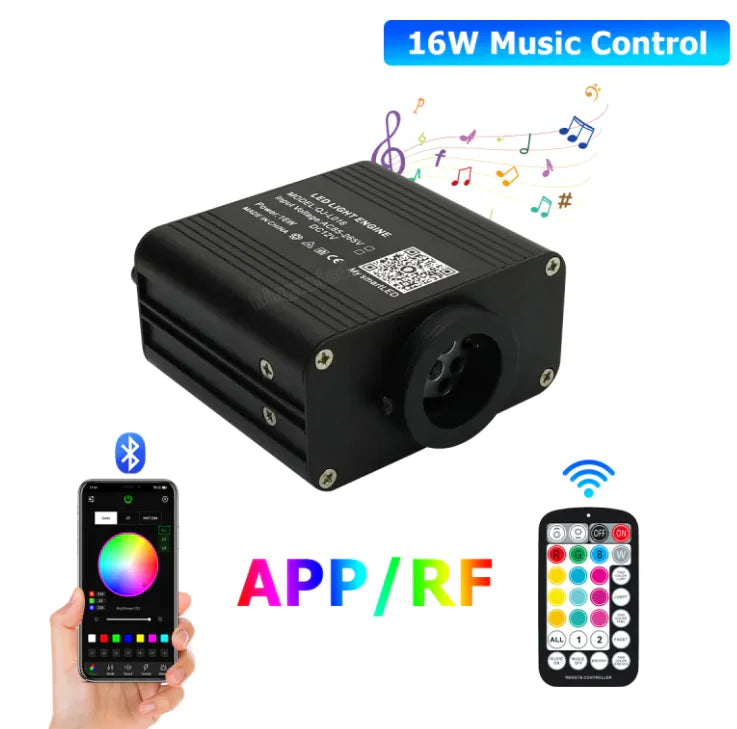 Colorful Voice Control Decorative Lamps - 888
