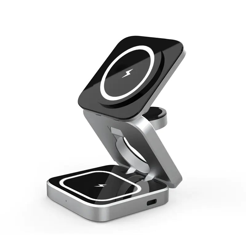 3-in-1 Desktop Wireless Charger Stand for Samsung & Google