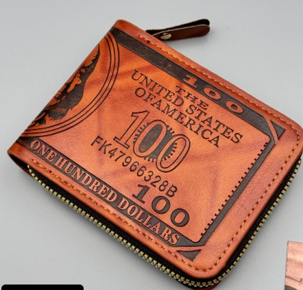 PU Leather Dollar Wallet - 888