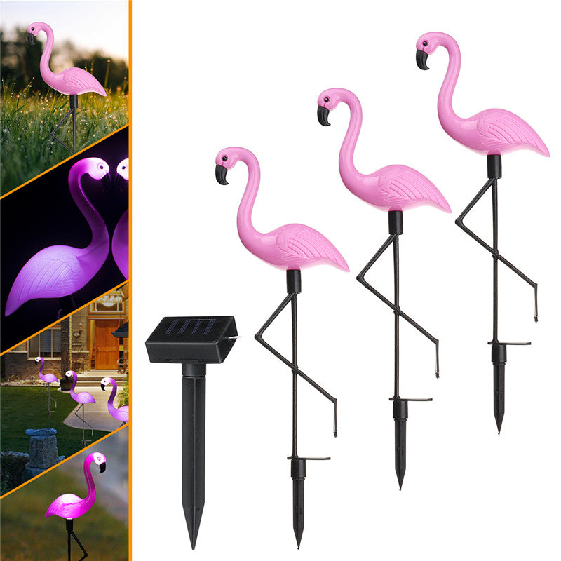 Solar Flamingo Garden Light - 888