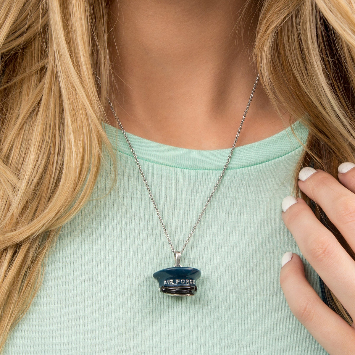 Military Hat Necklace