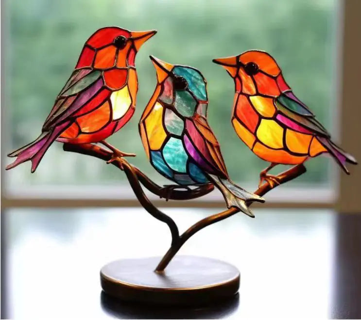 Bird Series Alloy Figurines - 888