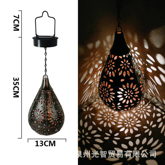 Solar LED Wall Light for Outdoor Garden Decoration - 888