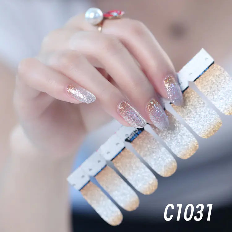 Nail Stickers, Peelable Nail Polish Gel