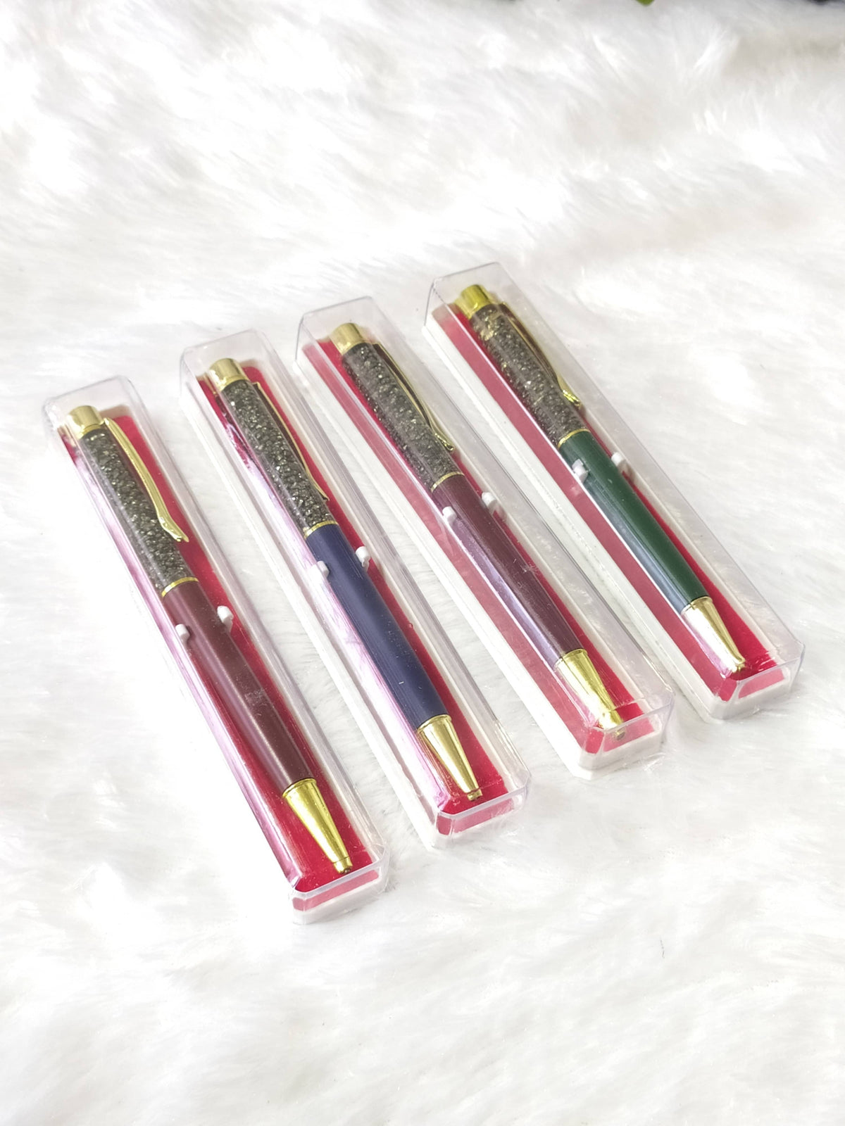 Pyrite Crystal Pen, Manifestation Pen, Healing Pen.