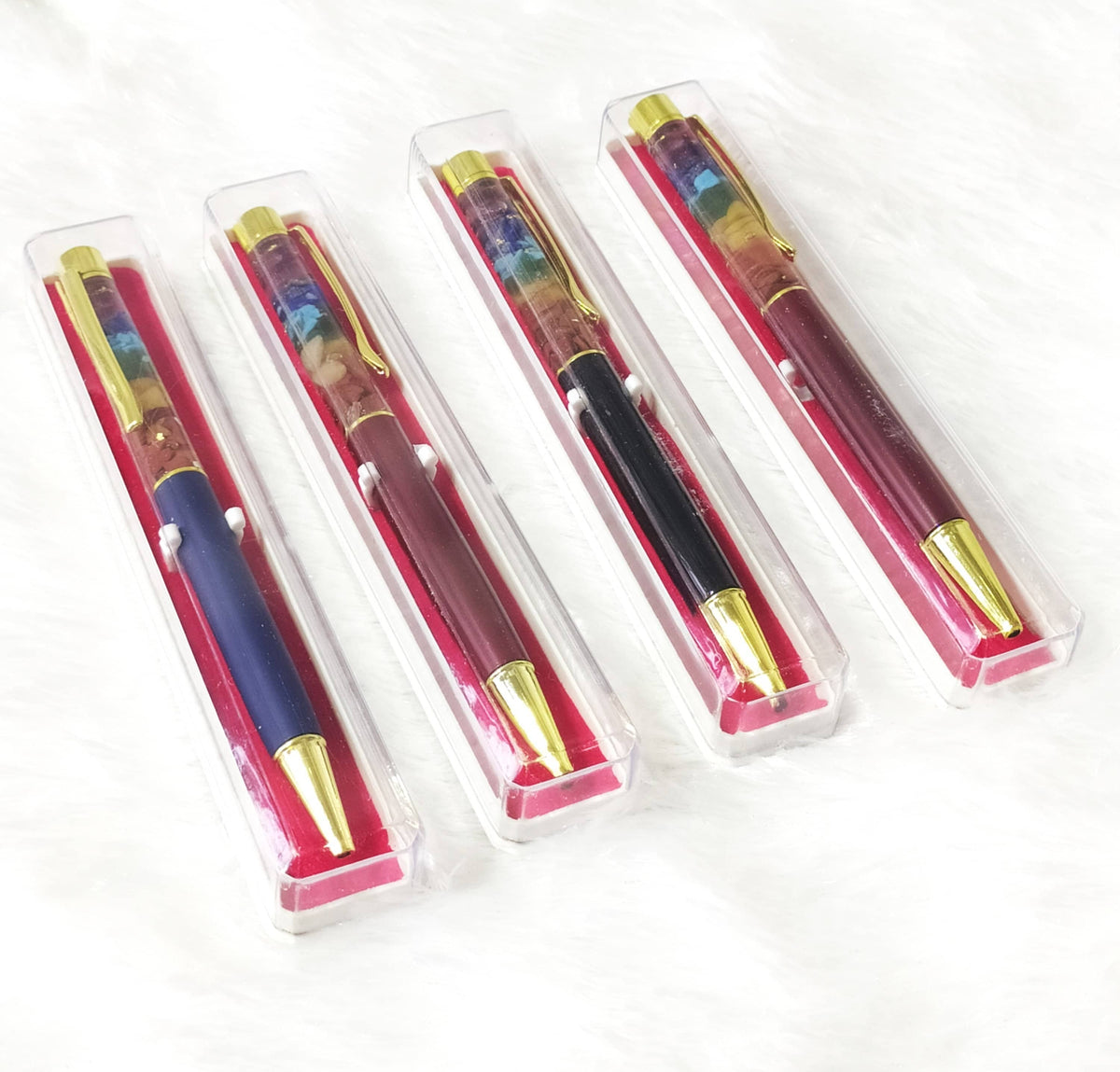 7Chakra Crystal Pen, Manifestation Pen, Healing Pen