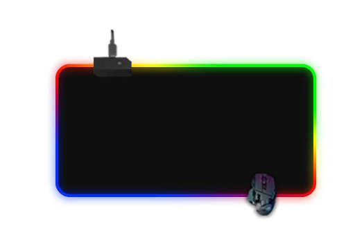 LED RGB Luminous Mouse Pad - 888