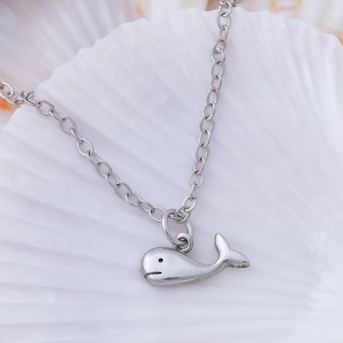 Under the Sea Pewter Necklace