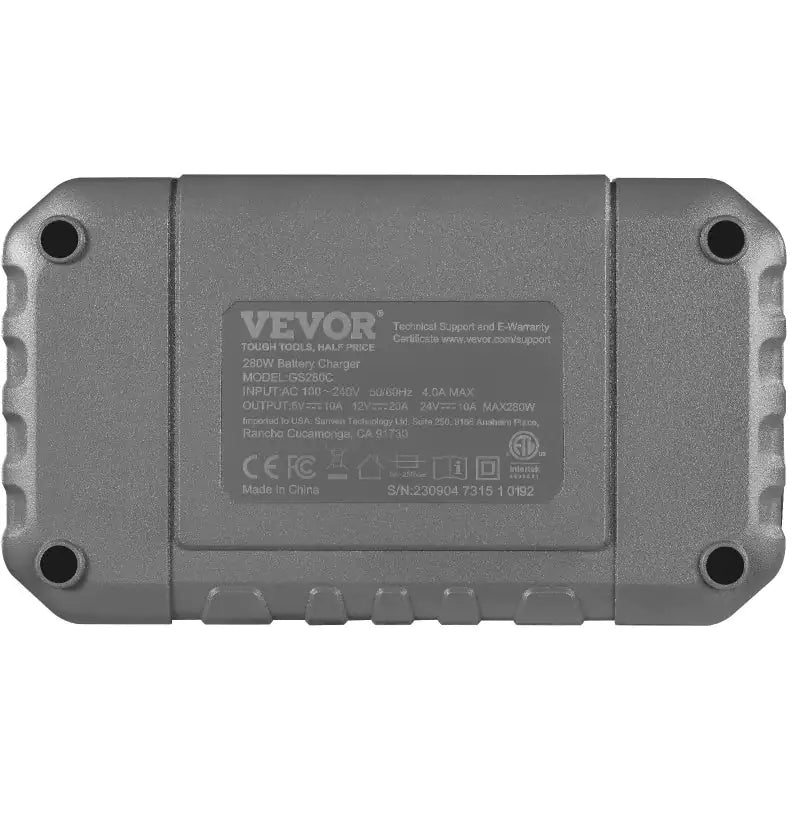 VEVOR Smart Battery Charger, 20-Amp, Lithium LiFePO4 Lead-Acid AGM Gel  SLA Car Battery Charger With LCD Display, Trickle Charger Maintainer Desulfator For Boat Motorcycle Lawn Mower Deep Cycle