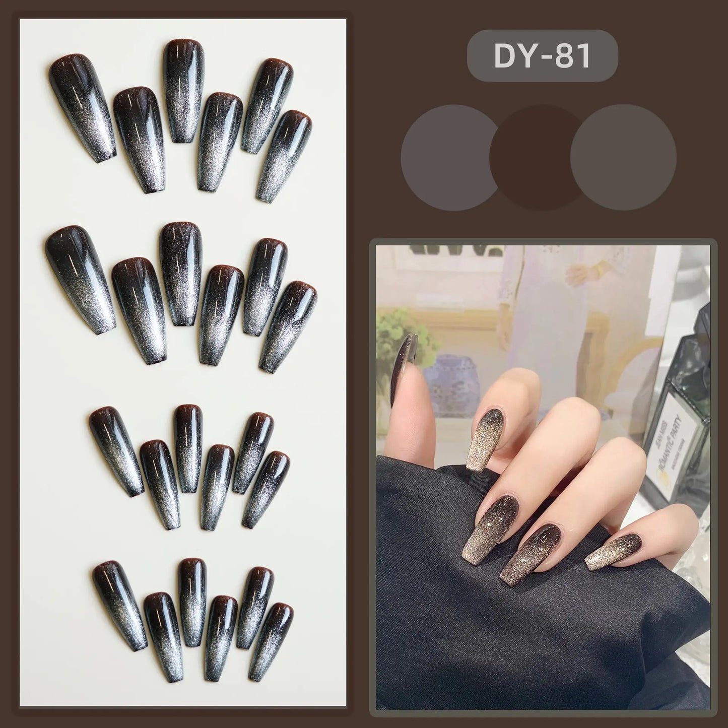 Gradient Finish Nail Tips