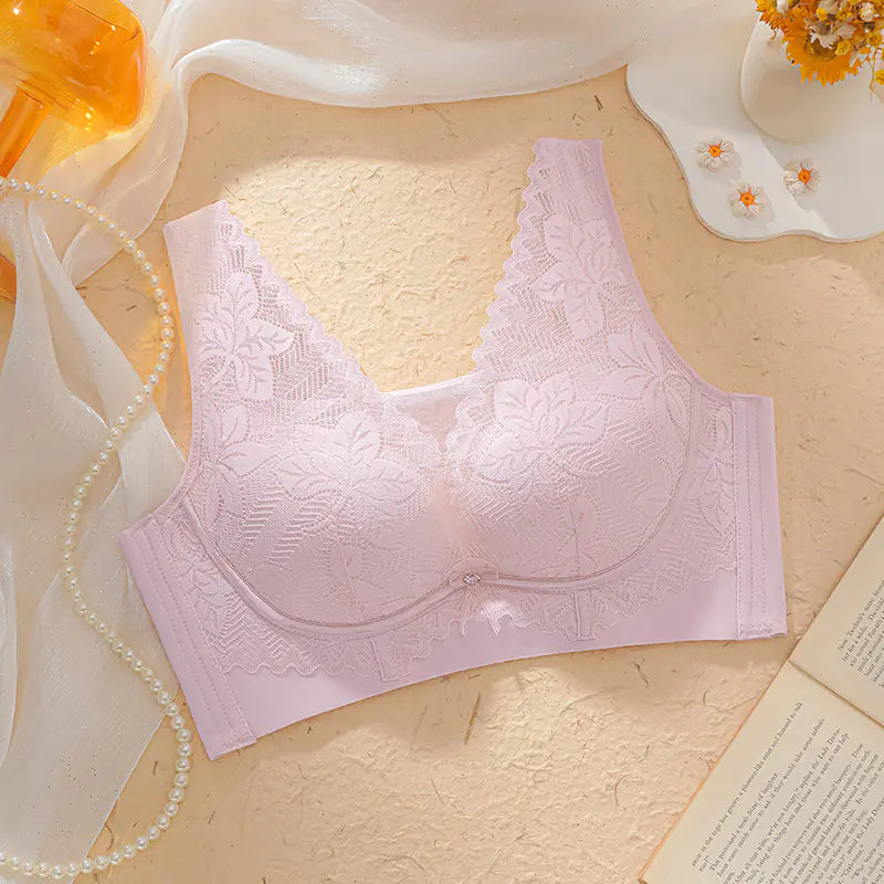 Lace Wireless Bra for Small Bust Adjustment - Lingerie