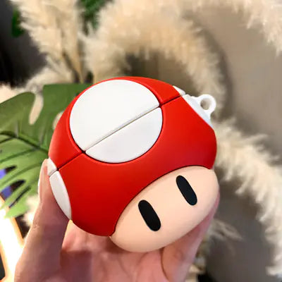 Silicone Case for AirPods 2 - Mario Cartoon Design