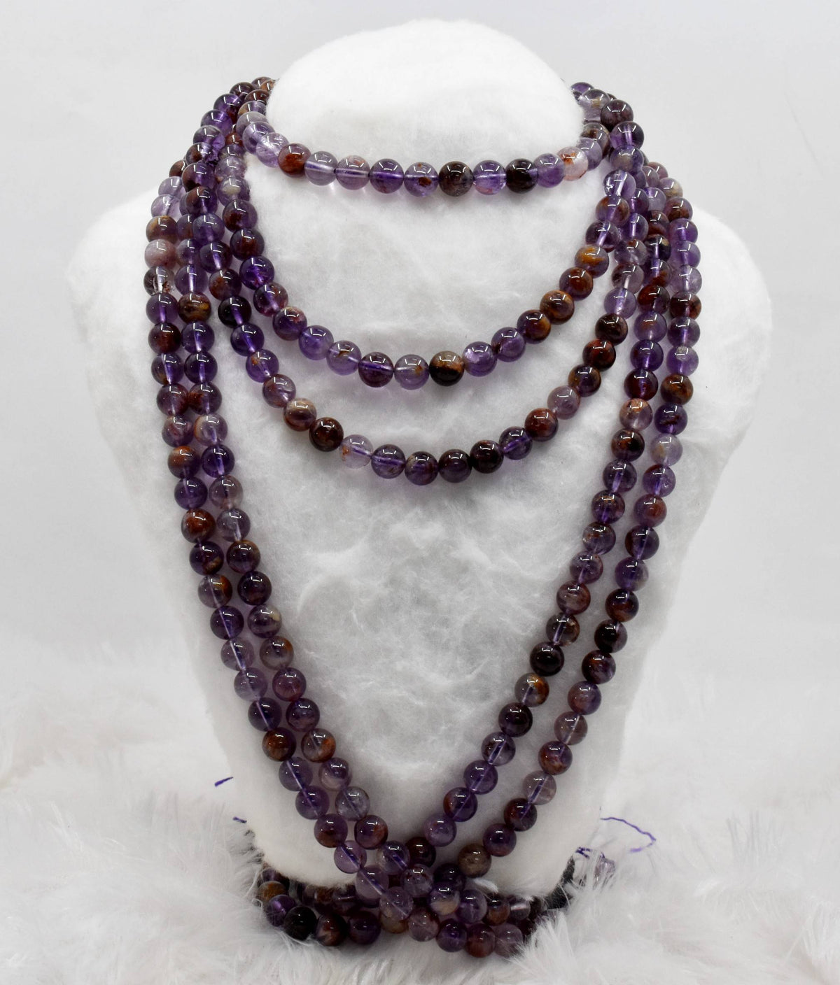 Ametrine Beads, Natural Crystal Round Beads 6mm to 10mm
