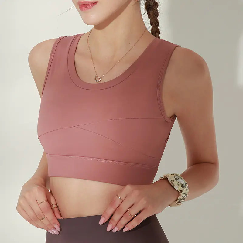 Women's Sports Bra for Running and Yoga, Shockproof - Lingerie