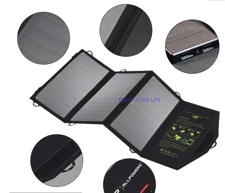 Portable Solar Charger - 888