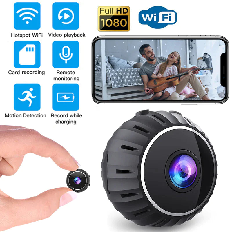 Mini Camera Wireless Cam WiFi Home Security HD 1080P DVR