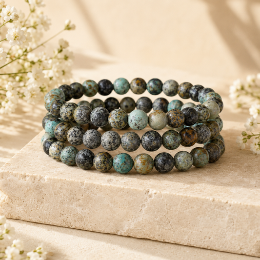 African Turquoise Bracelet (Transformation and Love).