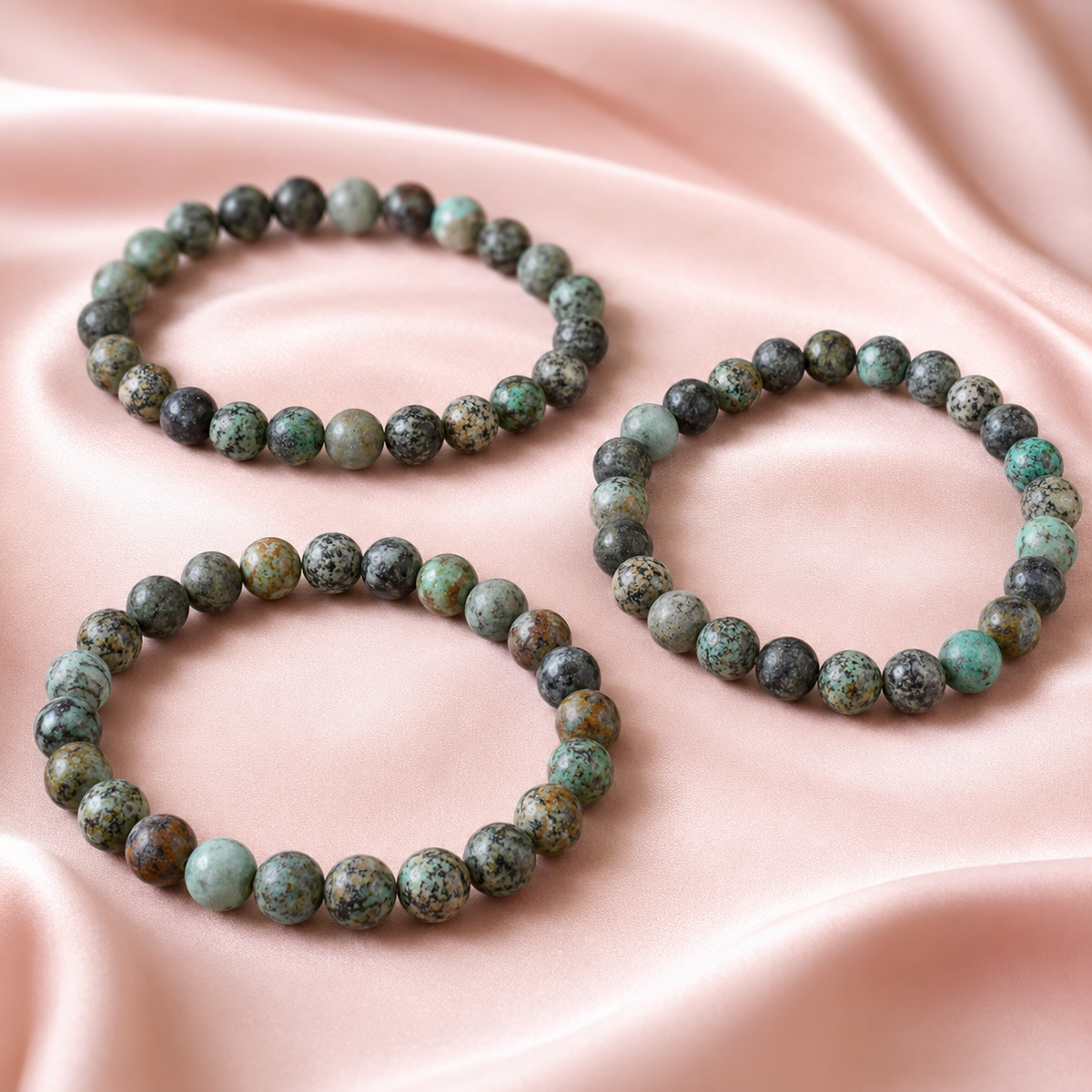 African Turquoise Bracelet (Transformation and Love).