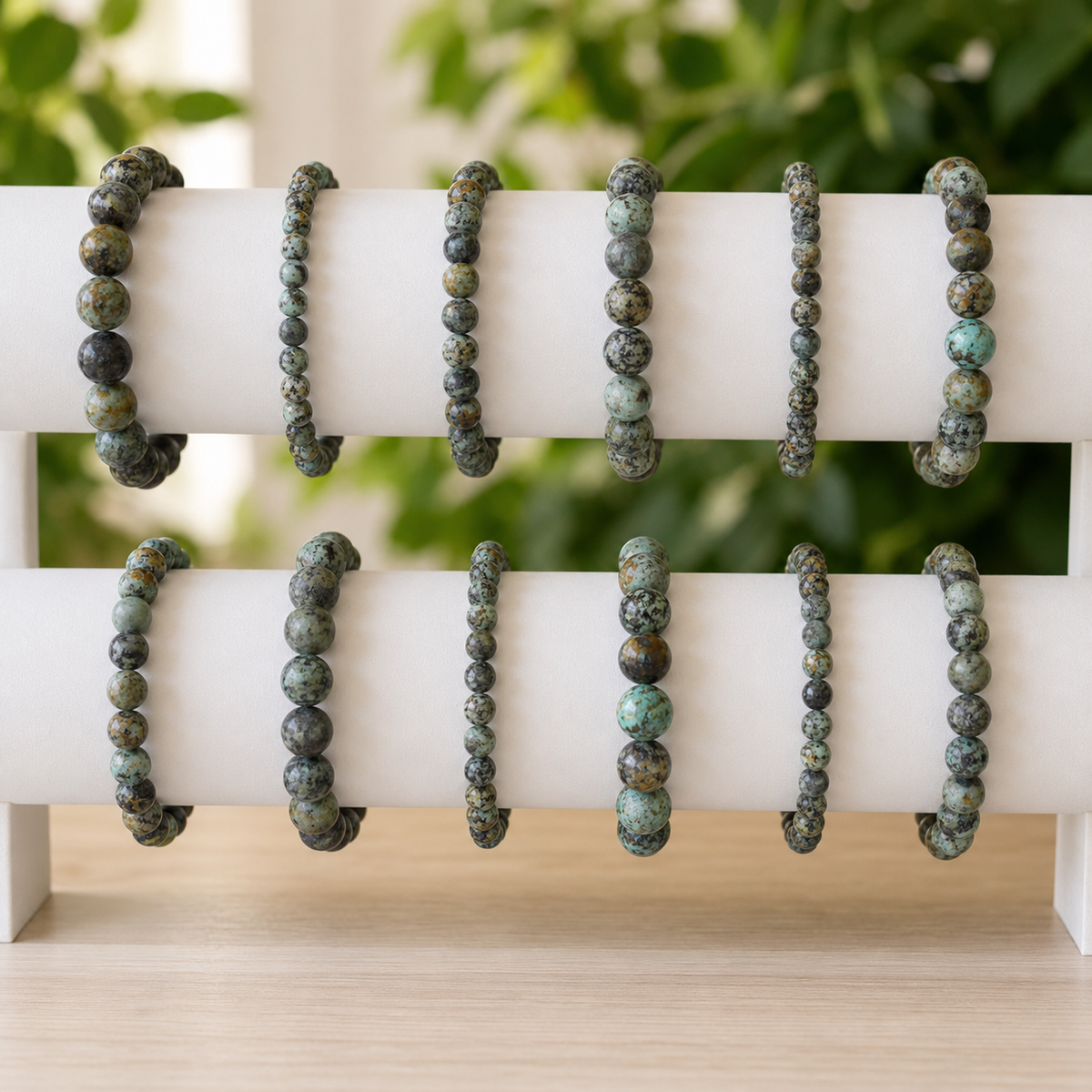 African Turquoise Bracelet (Transformation and Love).