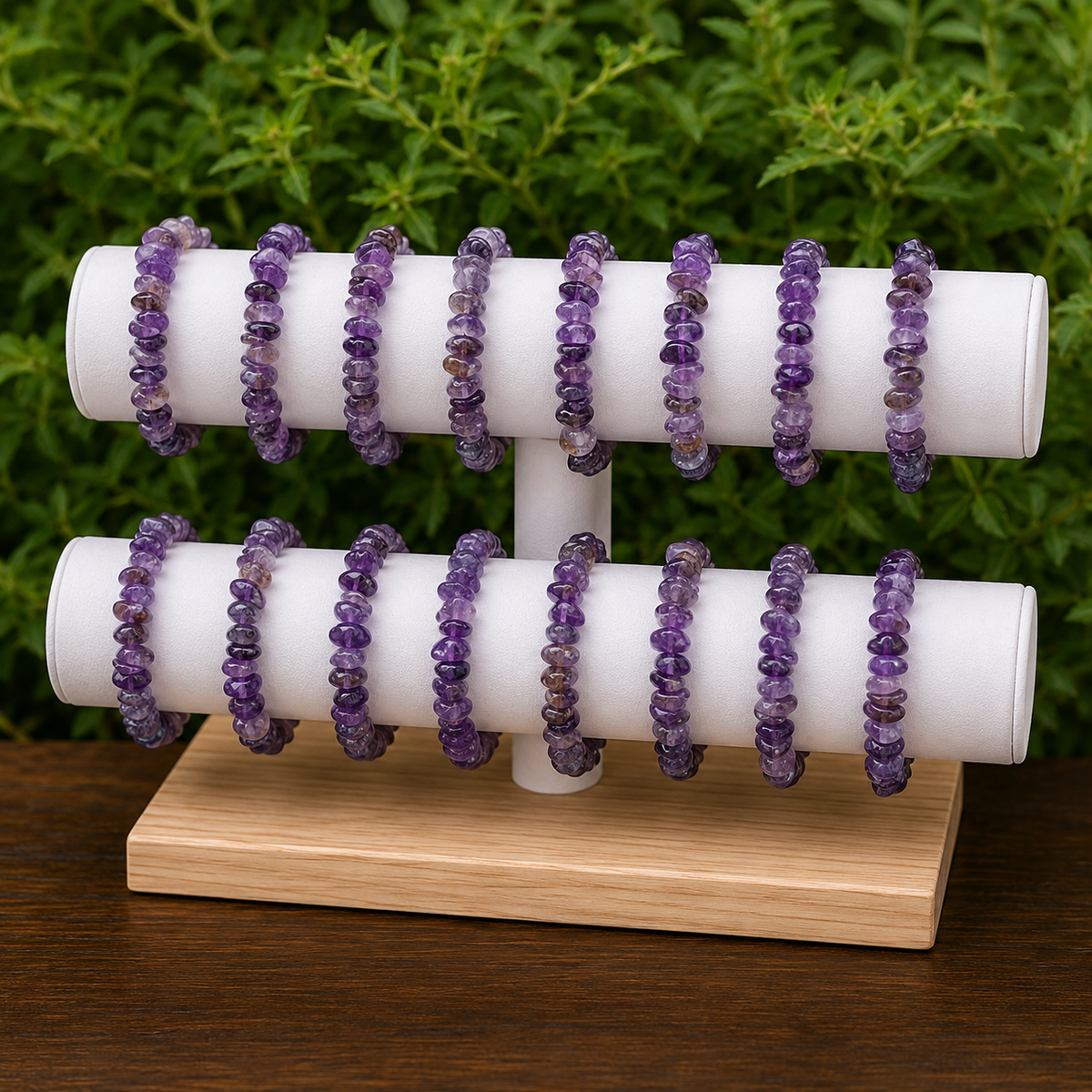 Amethyst Chip Bracelet (Focus and Manifestation)