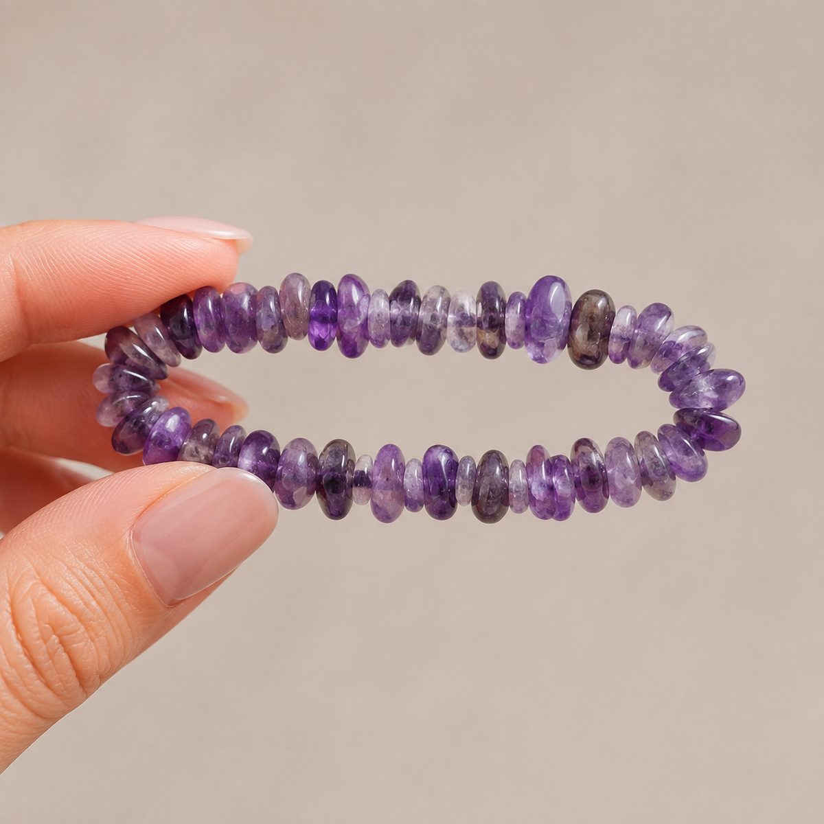 Amethyst Chip Bracelet (Focus and Manifestation)