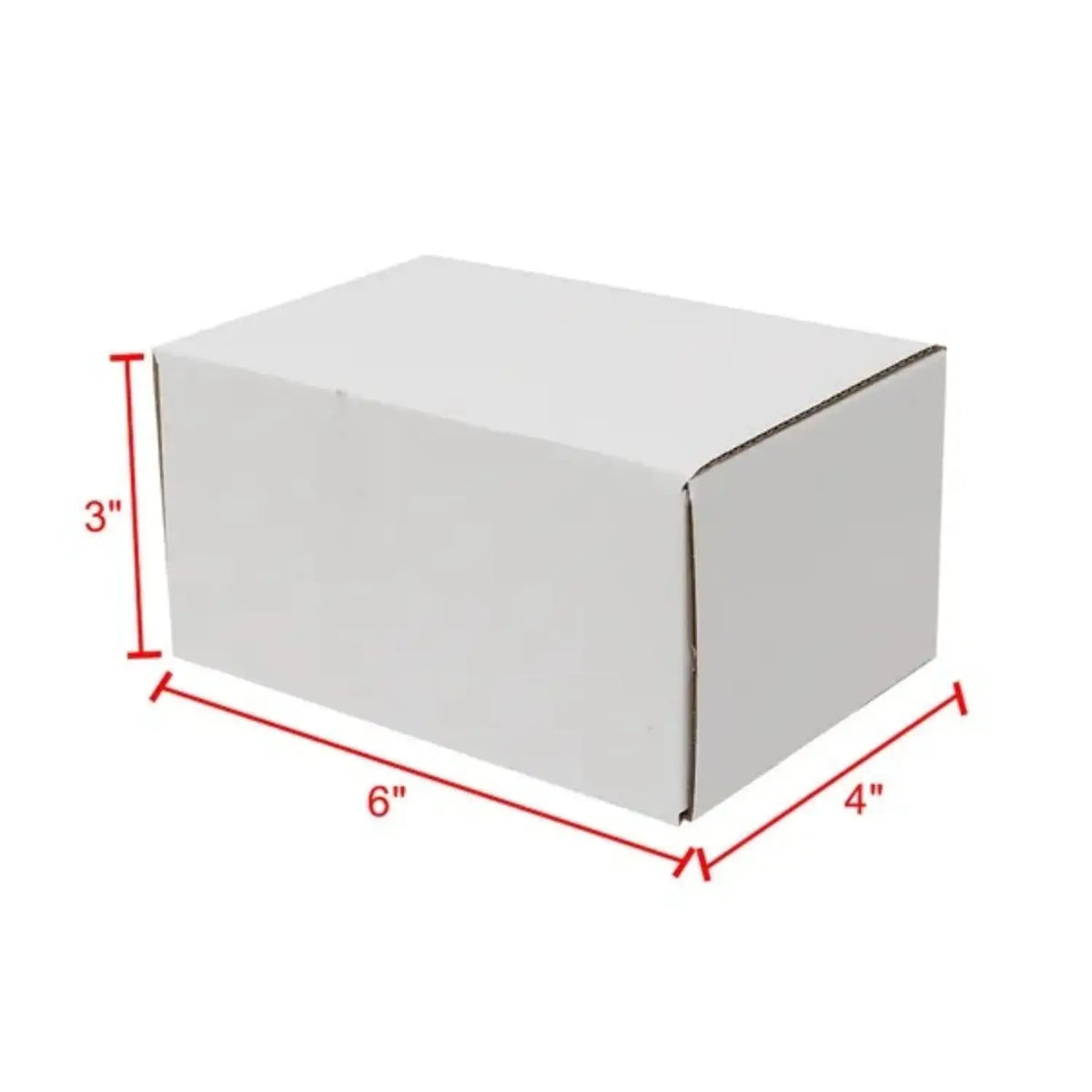 50 Corrugated Paper Boxes White Outside And Yellow Inside