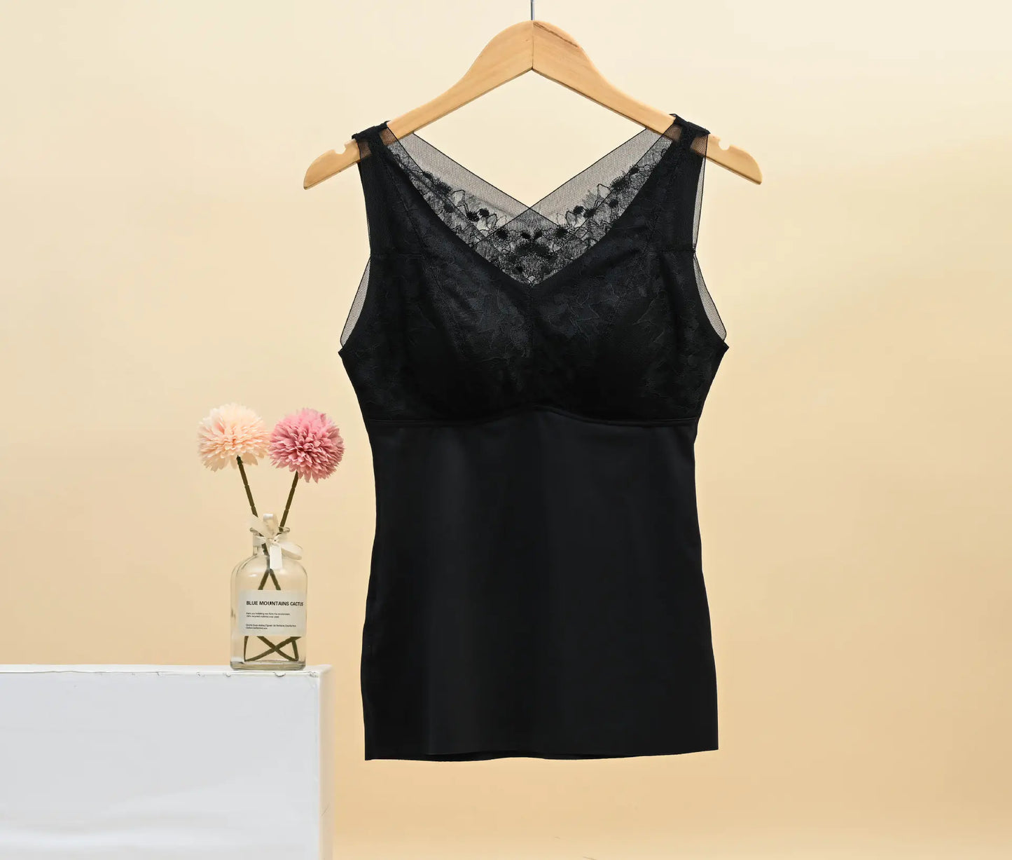 Lace French Bra for Women - Wireless and Supportive - Lingerie
