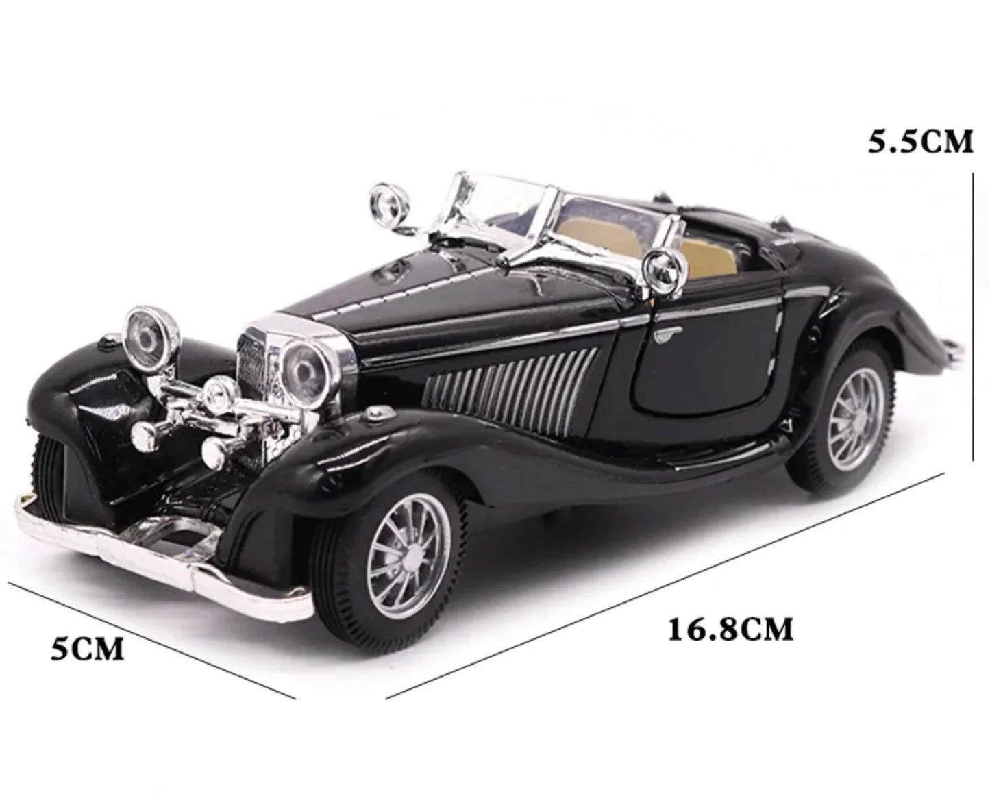 Retro Alloy Toy Car – 1:28 Scale - 888