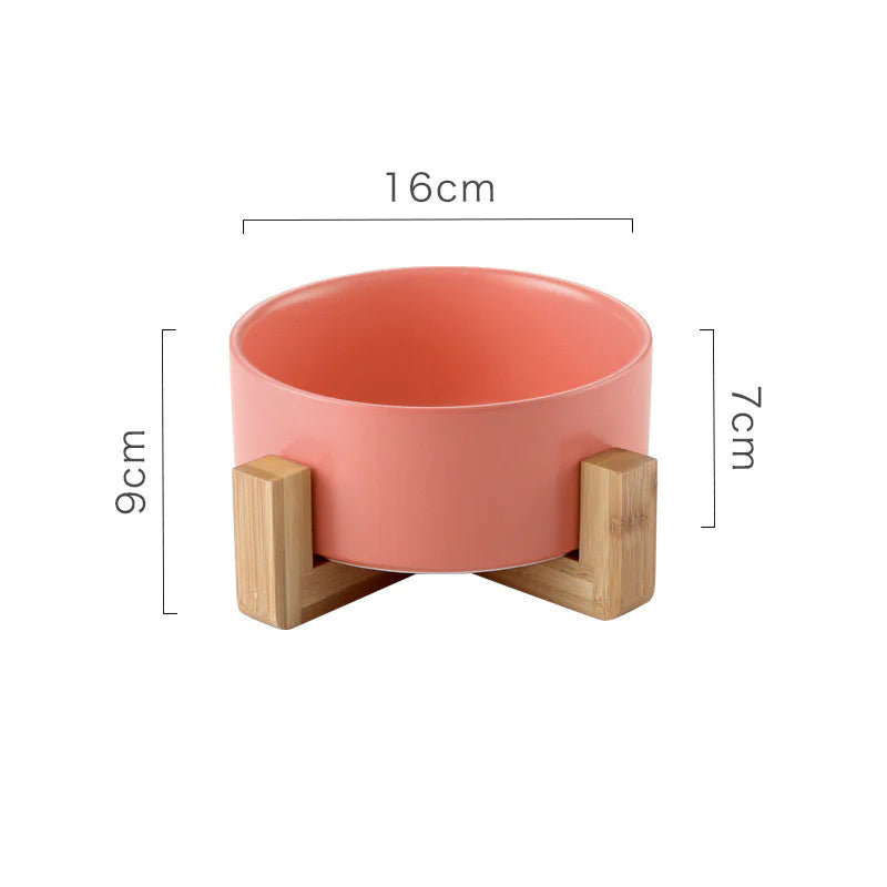 Non-Slip Ceramic Pet Drinking Bowl - 888