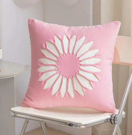Modern Minimalist Sunflower Sofa Pillow Cover
