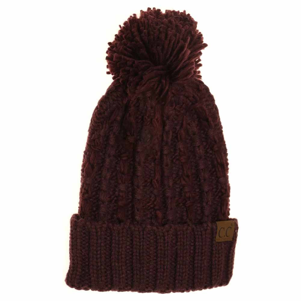 Slipstitch Pom C.C Beanie