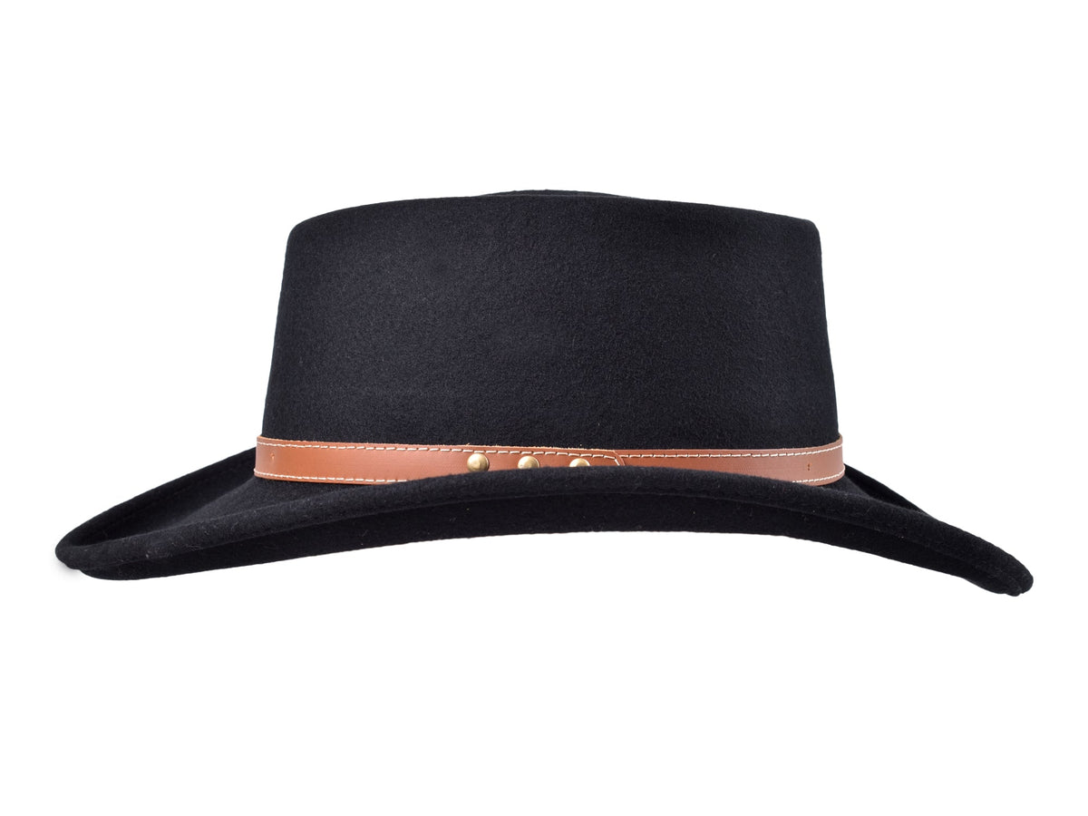 Outdoor Wool Felt Hat Merino Gambler
