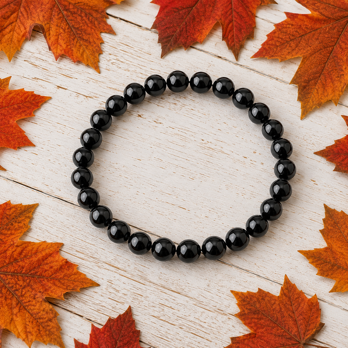 Black Tourmaline Bracelet(Resolution and Strength)