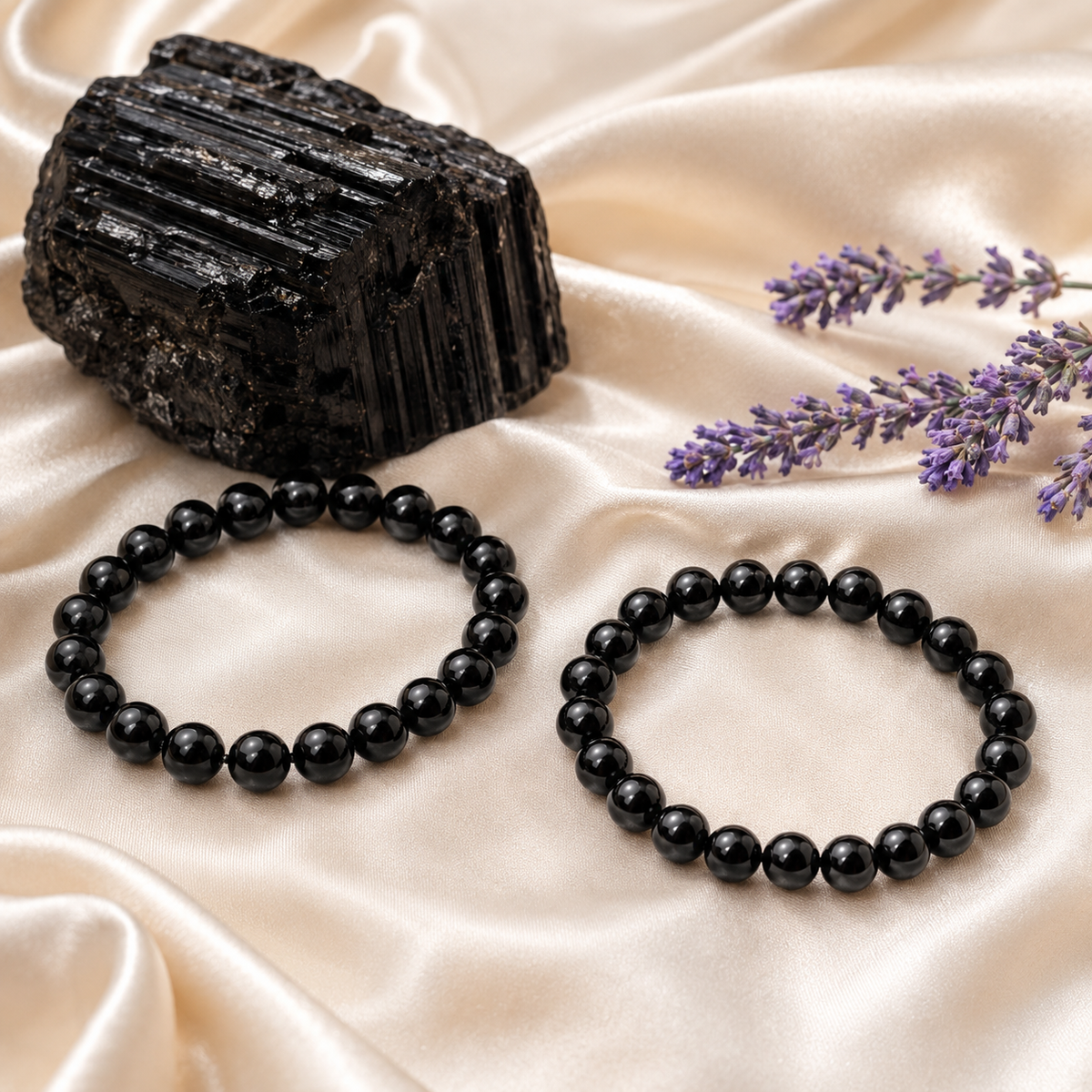 Black Tourmaline Bracelet(Resolution and Strength)