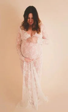 Maternity Lace Dress for Photography and Special Occasions  - 888