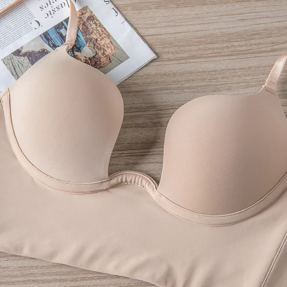 Backless Push-Up Bra for Small Bust Women - Lingerie