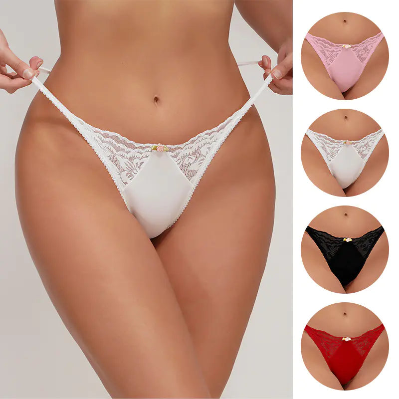 Comfortable Lace Thong for Women - Seamless Design - Lingerie