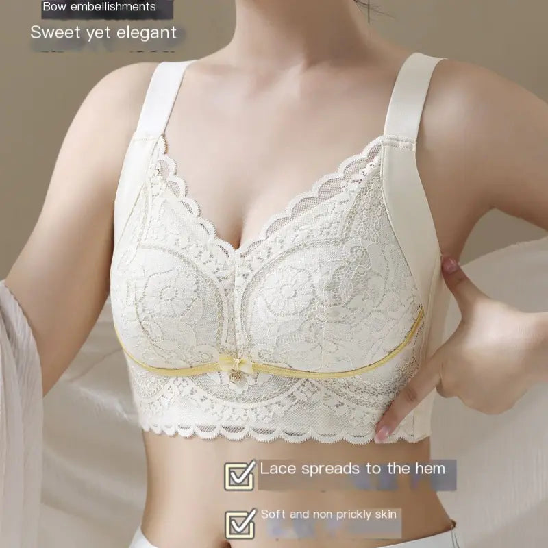 Summer Slim Lace Bra for Full Bust Support and Comfort - Lingerie
