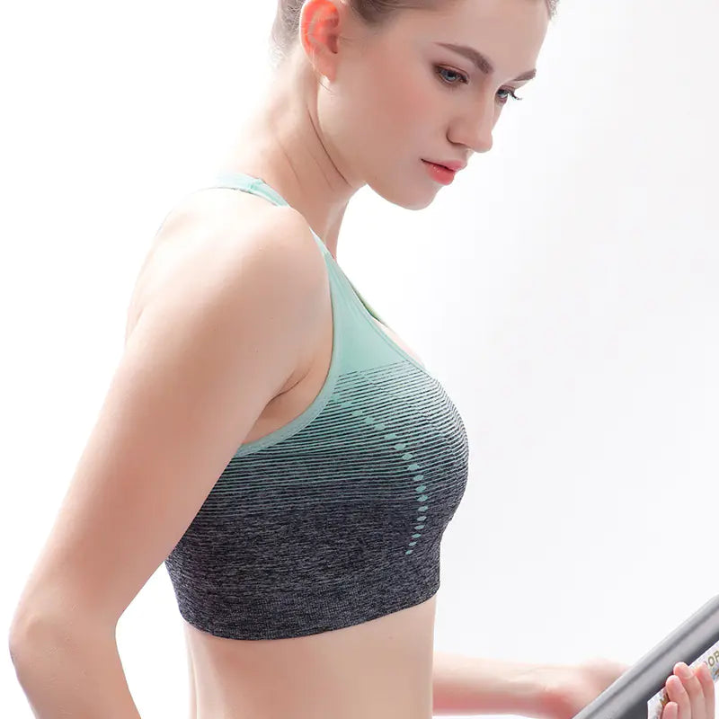 Sports Bra with Shockproof Design - Lingerie