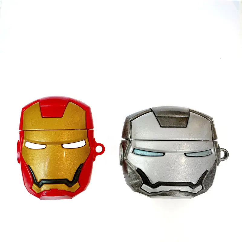 Iron Man Silicone Case for AirPods Pro 2/3 Wireless Earbuds